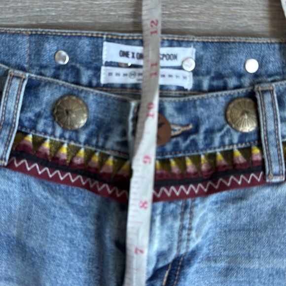 NEW One Teaspoon Awesome Baggies | Aztec Santa Cruz - Picture 11 of 15